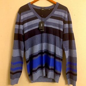 Hugo Boss — Extrafine Lambswool V-Neck - New w/ Tags